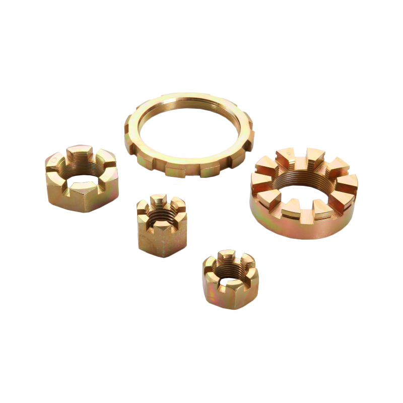 ANSI/ASME B18.2.2 Hexagon slotted kacang