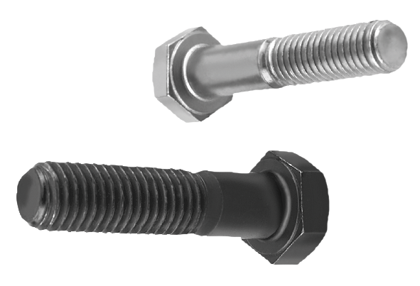 Bolt shank yang dikurangkan dan skru dengan benang kasar - bolt kepala heksagon DIN 931/ISO 4014/GB 5782
