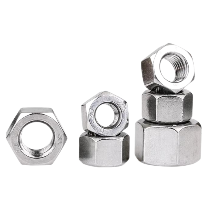 GB 6176 kacang hex, kacang automotif, stok besar, saiz setara DIN 971, ISO 8673